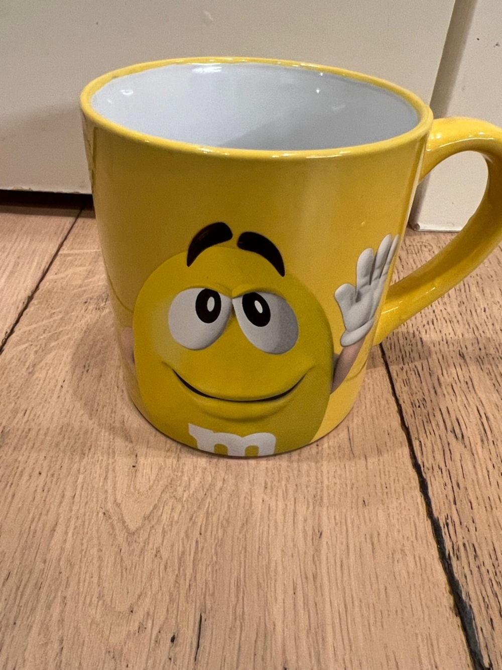 M&M'S Yellow Character Ceramic Mug with Handle
